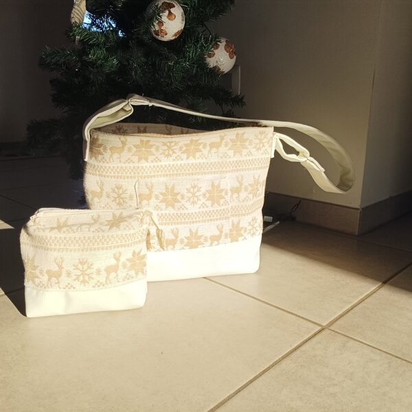 White Winter peknybag with trousse € 52,00